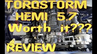 TORQSTORM SUPERCHARGED 57 HEMI charger 3K mile REVIEW PULL FOOTAGE [upl. by Gillett839]