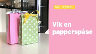 DIY Vik en papperspåse [upl. by Waldman]