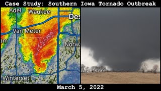 Case Study Southern Iowa Tornado Outbreak  March 5 2022 [upl. by Notsa]