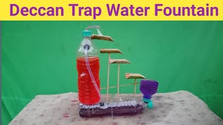 How to make Deccan Trap Water Fountain Ramcharan110 [upl. by Wilber255]