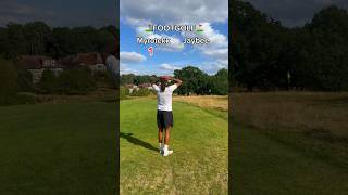 Footgolf ⛳️ subscribe 🔥 football soccerchallenge footballchallange footgolf viralfootball [upl. by Aseeral]