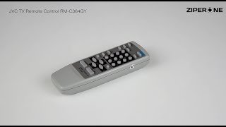 JVC TV Remote Control RMC364GY [upl. by Yoshiko5]