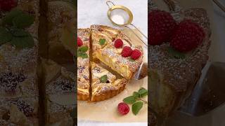 RASPBERRY amp NECTARINE FRANGIPANE TART 🍑🥧 delicious dessert recipe [upl. by Vharat]