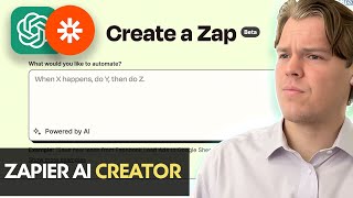 Zapier AI Generates Templates For Your Zaps  Tutorial [upl. by Assillam116]