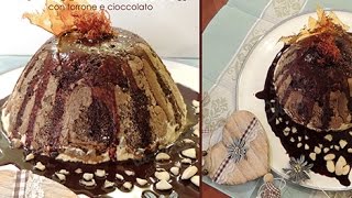 Semifreddo alla ricotta con torrone e cioccolato [upl. by Glimp]