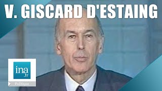 Valéry Giscard dEstaing quotAu revoirquot  Archive INA [upl. by Alper172]