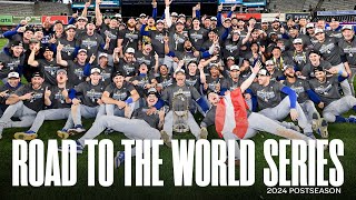 Road to the World Series  Los Angeles Dodgers 2024 Postseason [upl. by Annawit]