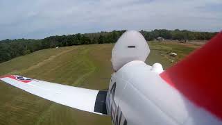 EFlite T28 Trojan 12M Pilot Ejection amp Emergency Landing [upl. by Krein]