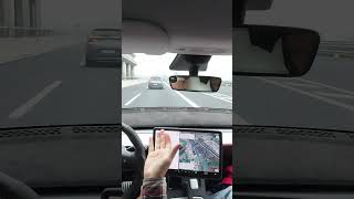 400 Km quite road trip with my Tesla Model Y Part 4 tesla modely shorts [upl. by Lachlan]