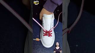 DIY boys fashion style shoe lacing craft trendy shoelaces design shoelaces shorts [upl. by Engel834]