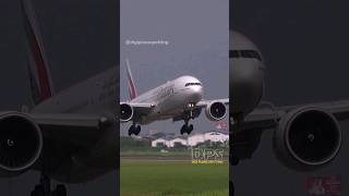 777300ER Emirates Landing [upl. by Neille]