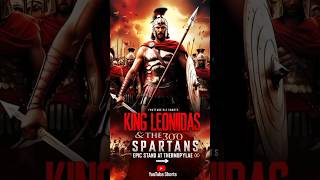 King Leonidas amp the 300 Spartans Epic Stand at Thermopylae ⚔️ shorts history spartan [upl. by Housen]