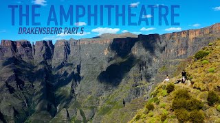 Exploring The Amphitheatre amp the Worlds Highest Waterfall 983m  Drakensberg Overland pt5 [upl. by Roselyn]