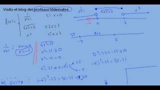 dominio 07 funciones definidas a trozos [upl. by Taddeusz]