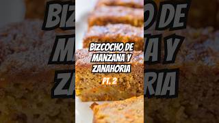 Bizcocho de zanahoria y manzana torta zanahoria recetasfaciles recipe [upl. by Tnecnivleahcim]