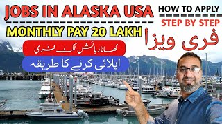 ALASKA USA KA FREE VISA APPLY KARNAY KA TREKAWORK PERMIT VISAHOW TO APPLY VISA SPONSOR JOB [upl. by Ettenahs968]