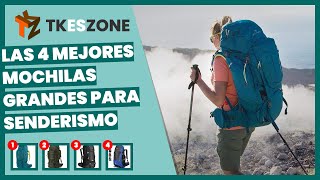 Las 4 mejores mochilas grandes para senderismo [upl. by Deeyn]