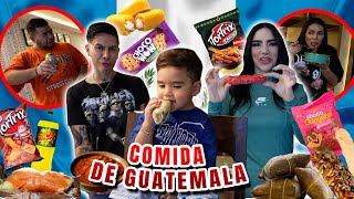 Probando comida y dulces de Guatemala 🇬🇹 🥺 Jukilop  Juan de Dios Pantoja [upl. by Livvie]