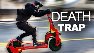 INSANE 10000 Electric Scooter 80mph [upl. by Amek]