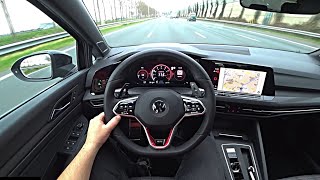 The New Volkswagen Golf 8 GTI 2024 Test Drive [upl. by Roseanne]