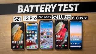 Sony Xperia 1 III BATTERY Test Can it match iPhones and Galaxy [upl. by Kenweigh]