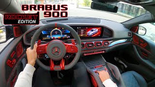 NEW 2022 GLE900 ROCKET BRUTAL DRIVE CRAZY 900HP GLE BRABUS Fastest SUV in the World [upl. by Stilu173]