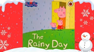 Peppa Pig Book Advent Calendar Day 12  The Rainy Day [upl. by Halsted309]