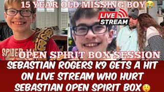 Sebastian Rogers Open Spirit Box Session WARNING ITS LOUD Live Stream [upl. by Alinoel]