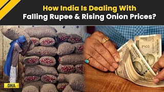 Dollar Vs Rupee Onion Prices Spike To Record Highs And Rupee Crashes  Onion Price Hike News [upl. by Jeniffer325]