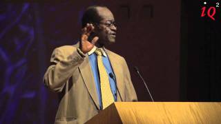 George Ayittey The solutions to Africas problems lie in Africa  IQ2 debates [upl. by Attoynek]