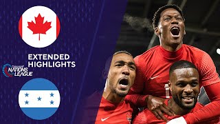 Canada vs Honduras Extended Highlights  CONCACAF Nations League  CBS Sports [upl. by Bergeron]