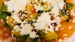 Calabacitas Ala Mexicana Fácil Receta Y Deliciosas [upl. by Nannah563]