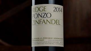 2014 PONZO ZINFANDEL [upl. by Marchak468]