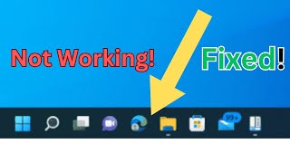 Taskbar icon not responding  working in windows 1011  fixed within 1 minutes [upl. by Linus944]