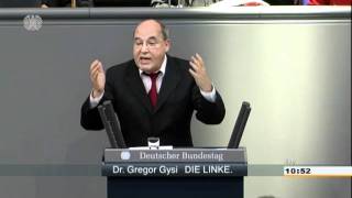 Gregor Gysi DIE LINKE Rechtsterroristen scheitern an uns gemeinsam  von CSU bis zu LINKEN [upl. by Ynamad]