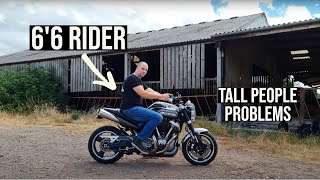 Motorcycles For Tall Riders [upl. by Yelhak]