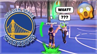 Hoop Central 6 I MADE A STEPH CURRY BUILD AND THIS HAPPENED 😈 ROBLOX [upl. by Pitchford]