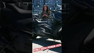 Kymco Ak550 Premium 2024 kymcoak550 kymco scooter scootering scooters review abs motorcycle [upl. by Adranoel]