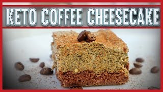 Keto Espresso Chocolate Cheesecake Bars  Dessert Recipe Review  Recipe by I Breathe Im hungry [upl. by Yrak922]