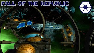 Destroying The Hutt Armada  Fall of The Republic  CIS ep 26 [upl. by Ileyan]