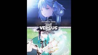 Jinhsi vs Venti genshinimpact wutheringwaves ytshorts [upl. by Mil]