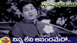 ANR Hits  Pooja Phalam Movie Songs  Ninna Leni Andamedo Full Video Song  Savitri  Jamuna [upl. by Marb]