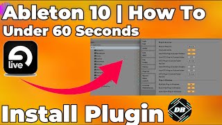 Ableton 10 How To Install Plugin [upl. by Samtsirhc102]