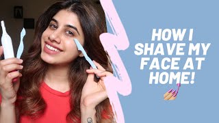 Face Grooming At Home  Shaving amp Skincare  Malvika Sitlani [upl. by Emera]