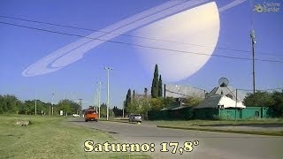 Cómo se verian los planetas si estuvieran en lugar de la Luna [upl. by Tu823]