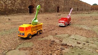 Running Dumper Gari Video JCB Part 3 I Cartoon Excavator And Veku Video [upl. by Hollerman695]