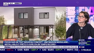 Les maisons modulaires M DESIGN sur BFM Business LaVieImmo [upl. by Saerdna135]