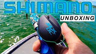 Shimano SLX DC Unboxing Setup amp First Fish  HYDROFOIL [upl. by Korns]