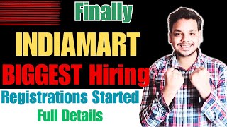 SAKON  Indiamart Hiring  OFF Campus Drive For 2024  2023  2022 Batch Hiring  Latest Fresher [upl. by Rovner254]