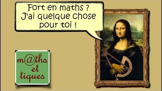 Tu es fort en maths  Alors écoutemoi stp [upl. by Solegnave847]